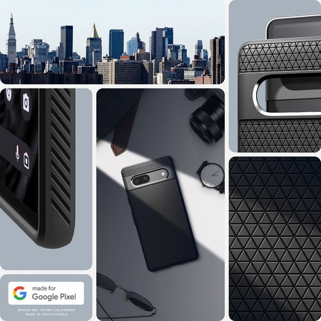 Spigen LIQUID AIR GOOGLE PIXEL 7A MATTE BLACK