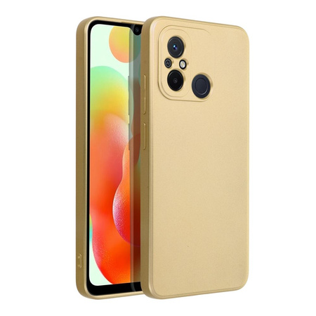 Futerał METALLIC do XIAOMI Redmi 12C złoty