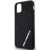 Karl Lagerfeld KLHCN613DMKRLK iPhone 11 / Xr 6.1&quot; black/black hardcase 3D Rubber Multi Logo