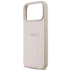 Guess Saffiano Classic Logo MagSafe Case for iPhone 17 Pro Max - Pink