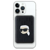 Karl Lagerfeld Induction Powerbank KLPB5FPGKSKIHK 16W 5000mAh black/black Karl Head Pin MagSafe