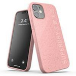 SuperDry Snap iPhone 12 mini Compostable Case pink / pink 42620