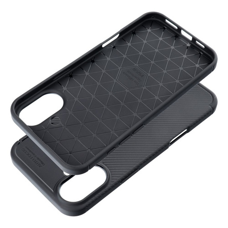 Futerał CARBON PREMIUM do IPHONE 16 Plus czarny