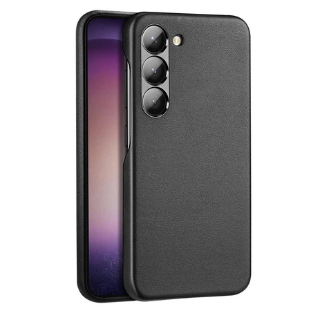 Dux Ducis Grit Hülle für Samsung Galaxy S23+ elegante Hülle aus Kunstleder MagSafe schwarz