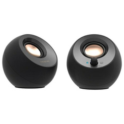Creative Głośniki do komputera Pebble    2.0 V3 czarny/black Bluetooth 5.0 USB-C