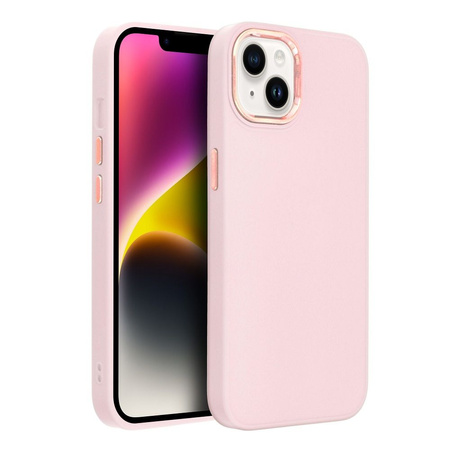 Futerał FRAME do IPHONE 17 Pro pudrowy róż