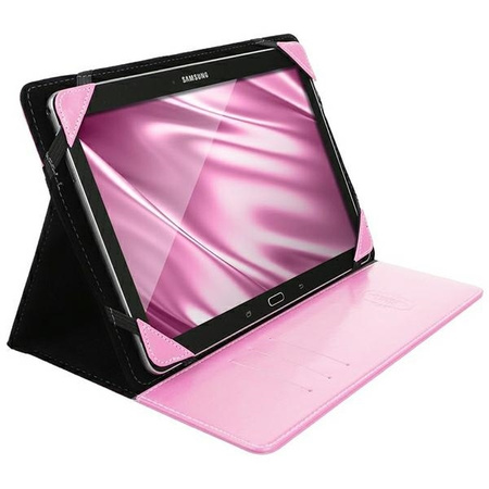 Uniwersalne etui / pokrowiec BLUN na tablet 10" różowy (UNT)