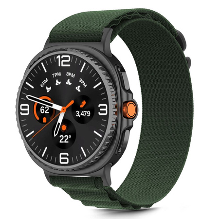 TECH-PROTECT NYLON PRO SAMSUNG GALAXY WATCH 8 / CLASSIC (40 / 44 / 46 MM) ARMY GREEN