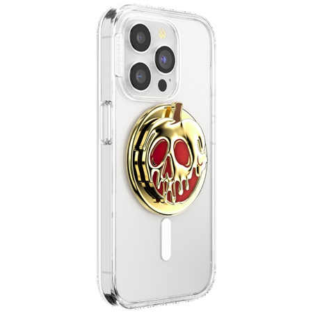 Uchwyt i podstawka do telefonu           Popsockets Round Disney Enamel Poison Apple MagSafe złoty 114075