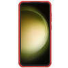 Nillkin Super Frosted Shield Pro Robuste Hülle für Samsung Galaxy S23 FE – Rot