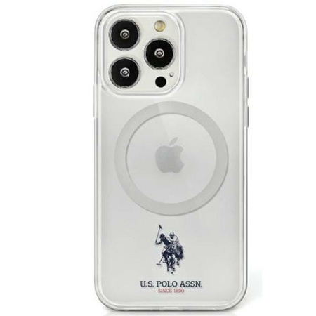 US Polo USHMP15SUCIT iPhone 15 6.1&quot; transparent MagSafe Collection