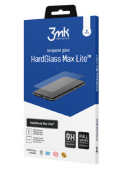 3MK HARD GLASS MAX LITE SAMSUNG A22 4G black