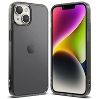 Ringke Fusion Matte Case iPhone 14 Plus Hülle mit Gelrahmen grau