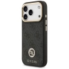 Etui Guess 4G Strass Logo MagSafe na iPhone 17 Pro - czarne