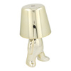 Lampka nocna GOLD MAN Art Deco stojący (wzór 8) MLTL