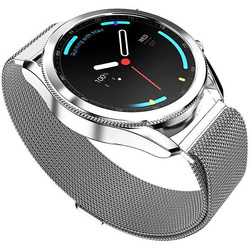 Mercury pasek Mesh Apple Watch 42/44/45mm srebrny/silver