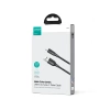 Joyroom Multi-Color Series SA34-AC6 USB-A/USB-C-Kabel 100 W, schnelle Übertragung, 1 m – Schwarz