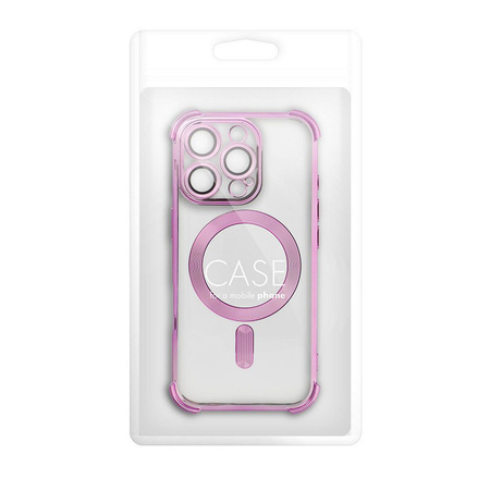 Futerał ANTISHOCK ELECTRO do IPHONE 16 Pro kompatybilny z MagSafe purpurowy