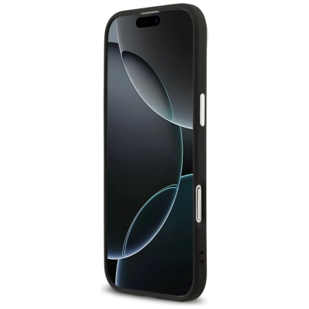 Karl Lagerfeld Karl Pin MagSafe Hülle für iPhone Air – Schwarz