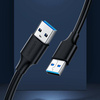 Ugreen kabel przewód USB 2.0 (męski) - USB 2.0 (męski) 2 m czarny (US128 10311)