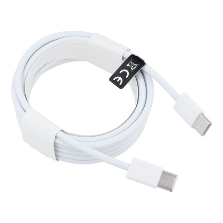Kabel Typ C do Typ C PD QC3.0 3A 30W HD26 2 m biały