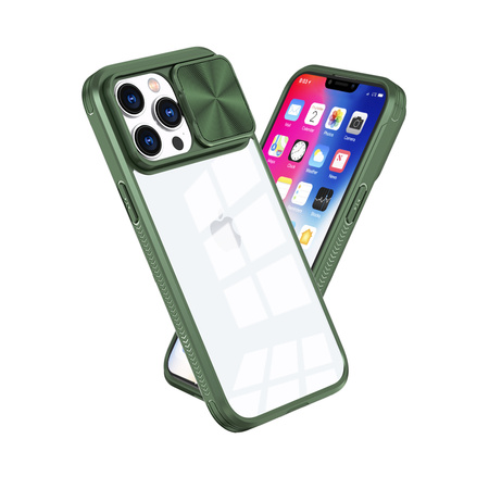 Schutzhülle SAMSUNG GALAXY A53 5G MX CamSlider grün
