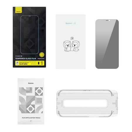 Szkło Hartowane IPHONE X / XS Baseus Crystal Privacy