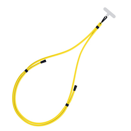 3MK EasyClip Yellow (black) smycz do telefonu