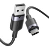 Kabel USB 2.0 A do USB-C 3A Vention CTNBH 2M (czarny)