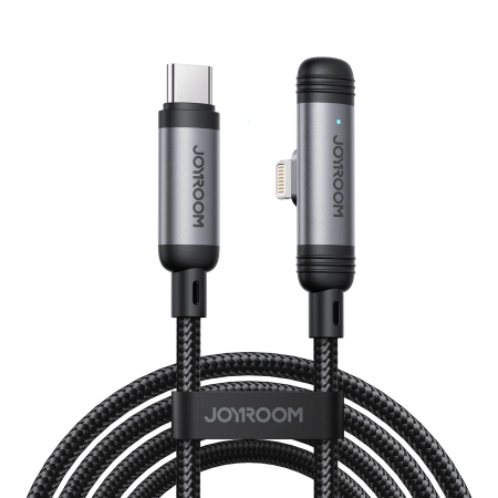 Joyroom S-A56 EnjoyX Series 90° USB-C - Lightning Kabel 30W 1,2m - schwarz