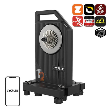 Inteligentny trenażer rowerowy Cycplus T2