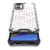 Gepanzerte Wabenhülle mit Gelrahmen Oppo A76 / Oppo A36 / Realme 9i transparent