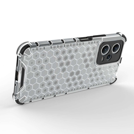 Honeycomb case for Xiaomi Redmi Note 12 5G / Poco X5 5G armored hybrid case blue