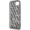 Karl Lagerfeld IML Repeat Logo Hülle für iPhone 16e - Silber