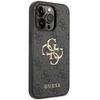 Guess GUHCP15L4GMGGR iPhone 15 Pro 6,1" grau/graues Hardcase 4G Big Metal Logo