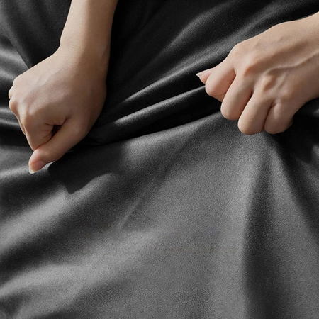 Nillkin Qin Cloth Pro Case Hülle für iPhone 14 Plus Kamera Cover Holster Cover Flip Case Blau