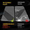 Szkło hybrydowe Bestsuit Flexible 5D Full Glue do iPhone 7/8/SE 2020 czarny