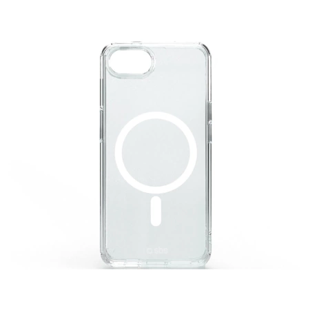 Etui SBS Extreme Mag D3O MagSafe do iPhone 16e - przezroczyste