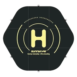 Mata lądowisko Sunnylife do dronów 110cm heksagon - dwustronne - wodoodporne (TJP10)