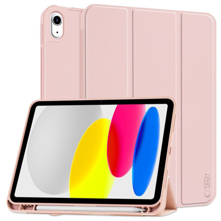 Case IPAD 10.9 2022 Tech-Protect SC Pen pink