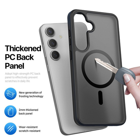 DUX DUCIS futerał YIND kompatybilny z MagSafe do SAMSUNG S25 Plus czarny