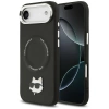 Karl Lagerfeld Choupette Pin MagSafe Case für iPhone Air Schwarz