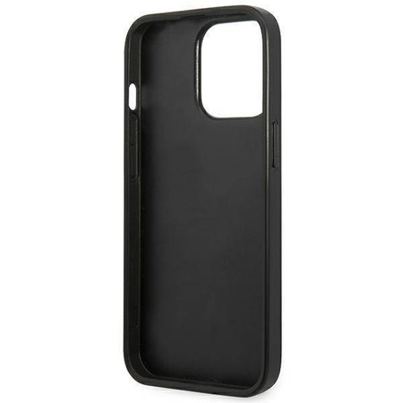 Original Case IPHONE 13 PRO MAX Karl Lagerfeld Hardcase Perforated Allover (KLHCP13XPTLK) black
