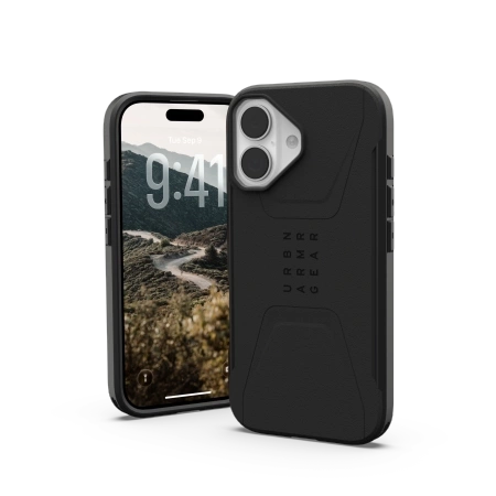 UAG Civilian MagSafe case for iPhone 17 - black