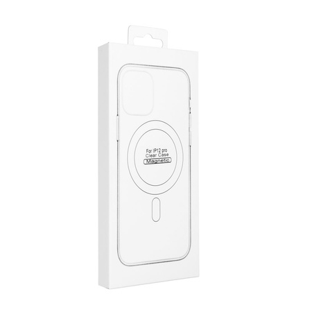 Futerał Clear Mag Cover z ochroną aparatu kompatybilny z MagSafe do IPHONE 12 PRO