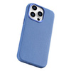 iCarer Case Leather genuine leather case for iPhone 14 Pro hellblau (WMI14220710-LB) (MagSafe compatible)