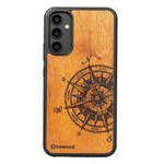 Wooden case for Samsung Galaxy A54 5G Bewood Traveler Merbau