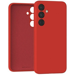 Mercury Silicone Samsung A25 5G czerwony/red