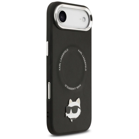 Etui Karl Lagerfeld Choupette Pin MagSafe do iPhone Air czarne