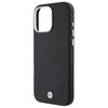 Original Case IPHONE 16 PRO BMW Hardcase Signature Full Wrapped Metal MagSafe (BMHMP16L23PUFWK) black